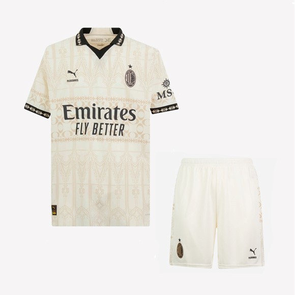 Camiseta AC Milan Beige Niño 2023/24